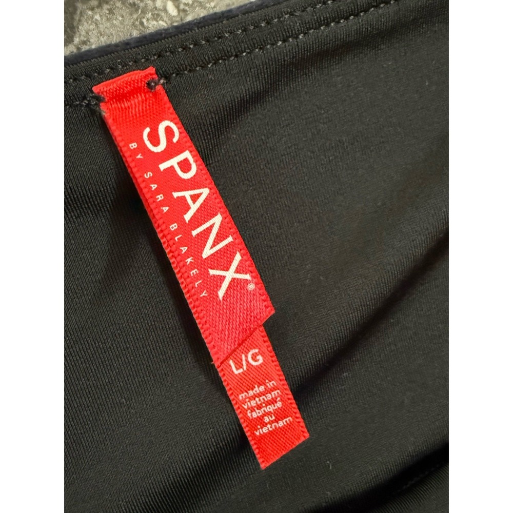 Spanx Womens Velvet High Rise Pull On Leggings Silver Gray Size Large - Picture 6 of 10